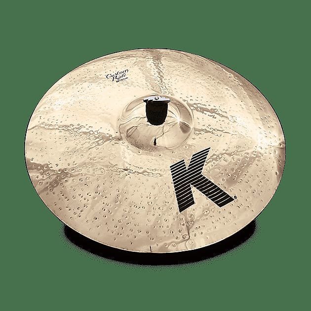 Cymbale Ride Zildjian K20889 20" K Custom Brilliant avec lien vidéo
